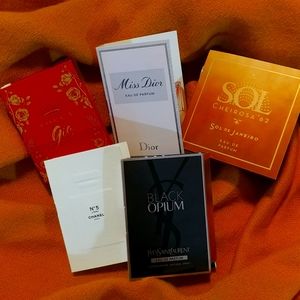 5 sample perfumes